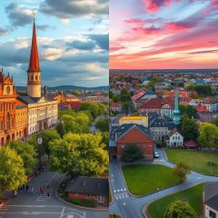 Toruń: zalety mieszkania i życia w centrum oraz na obrzeżach miasta w praktyce