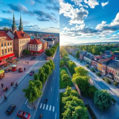 Białystok centrum czy poza centrum: gdzie lepiej mieszkać i korzystać z atrakcji miasta?